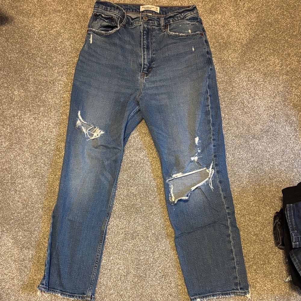 Abercrombie & Fitch Light Blue Denim Jeans
